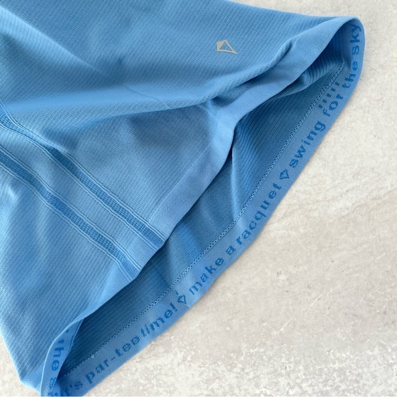 Ivivva by Lululemon Fly Tech Golf Tennis Performance Polo Top, Pool Blue, 12 - Picture 4 of 7